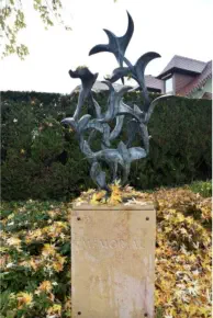 Onze colombes - Mémorial Dijon - Sculpture Monumentale en bronze - COUQUEBERG